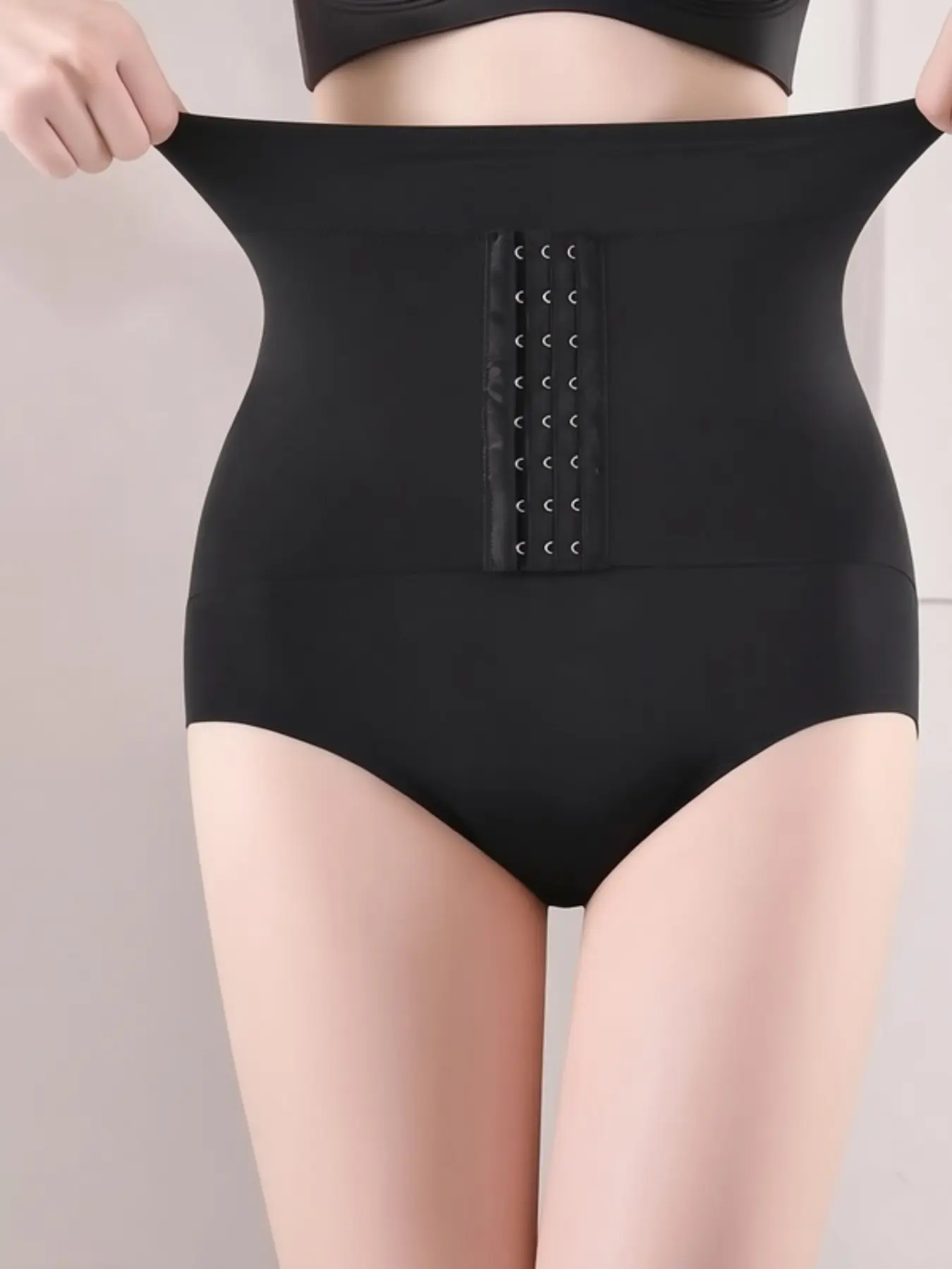 Women's High-Waisted Seamless Shapewear Pants, Tummy Control and Butt Lifting, Comfortable and Breathable, Ideal for Travel and Events, Postpartum Recovery, All Seasons