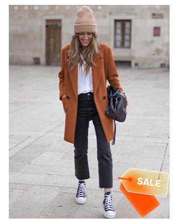 FMEYOA Women's Quilted Lightweight Puffer Jacket Thickened Long Spring Winter Coats Zip Up Baggy Down Outerwear EL3217