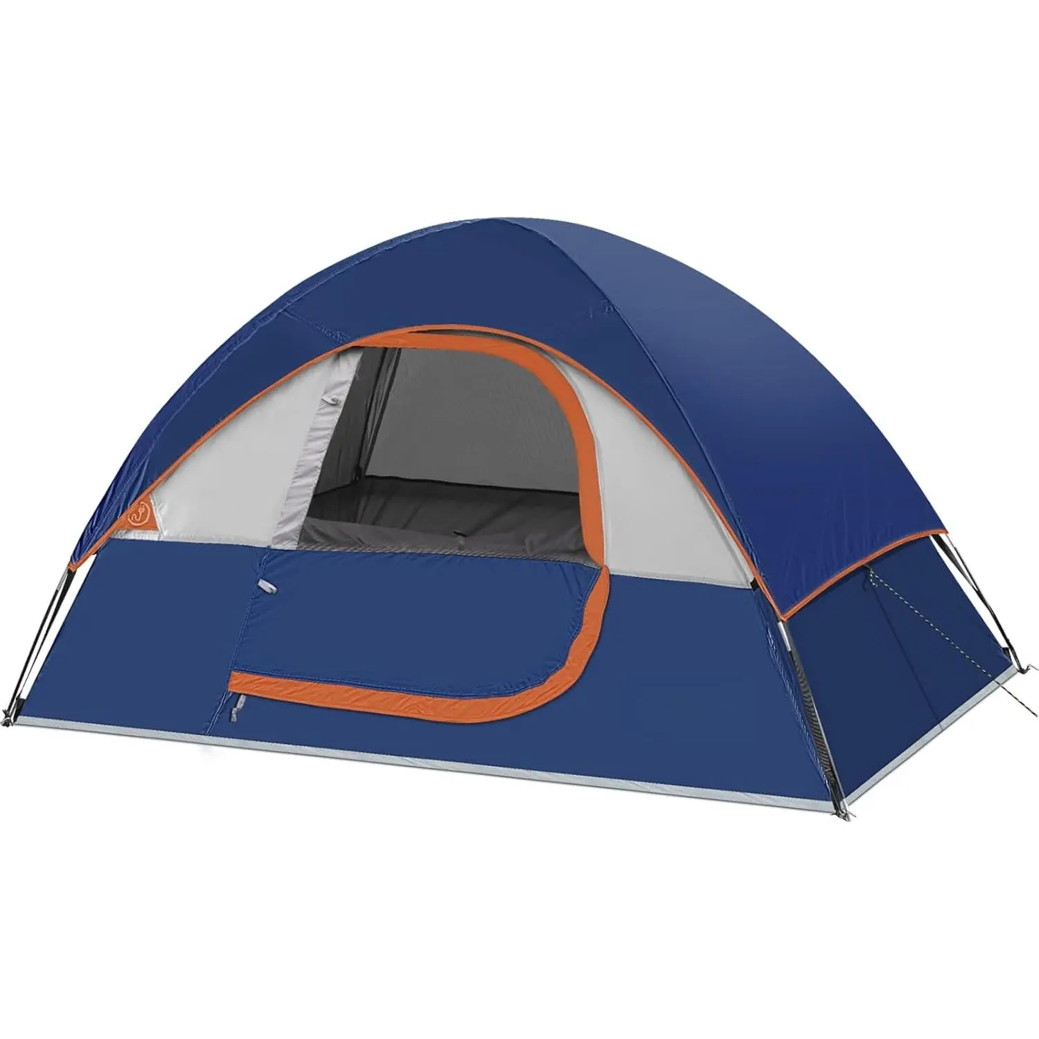 Camping Tent 2-4 Person, Waterproof Windproof Tent with Rainfly Easy Set up-Portable Dome Tents  Camping-