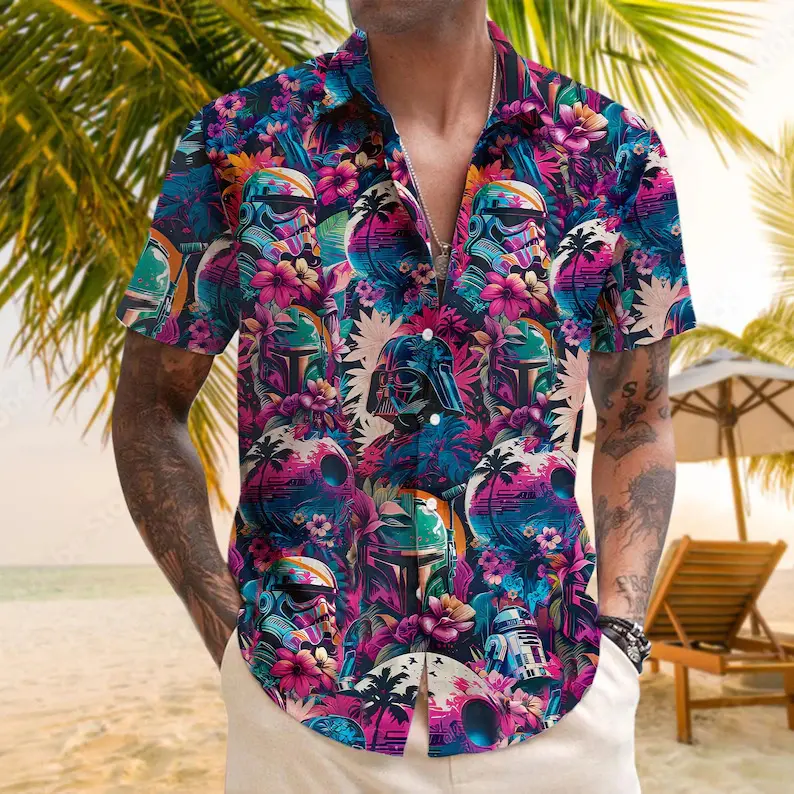 Hawaiian Shirt, Characters Shirt, Summer Shirts, Fan Gifts