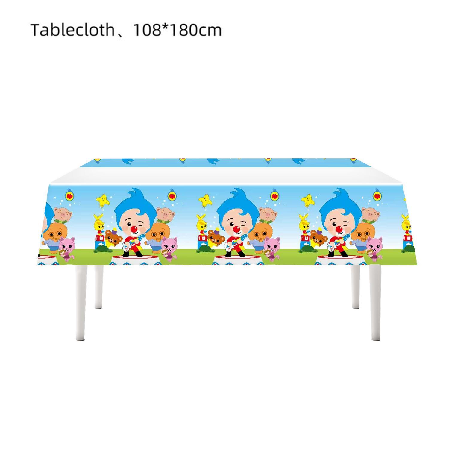 Plim Clown Party Decorations Theme Party Tableware Plate Cup Napkin Tablecloth Baby Shower Boys Kids Birthday Party Supplies Plim Clown Party Decorations Theme Party Tableware Plate Cup Napkin Tablecloth Baby Shower Boys Kids Birthday Party Supplies
