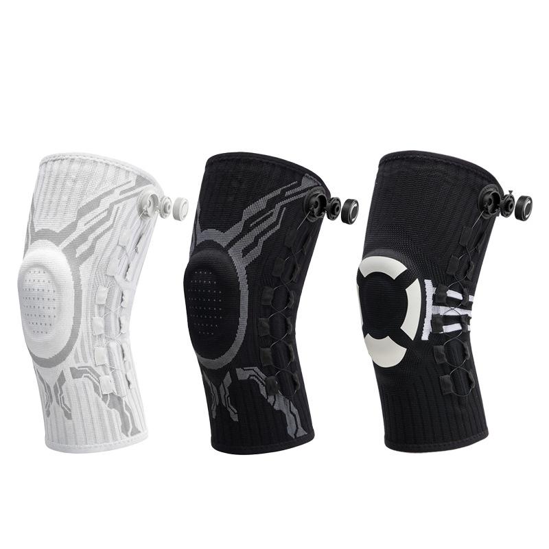 A Knee Brace That Can Be Adjusted with a Knob, Featuring Spring Support And Absorption, Designed for Outdoor And Fitness The Knees