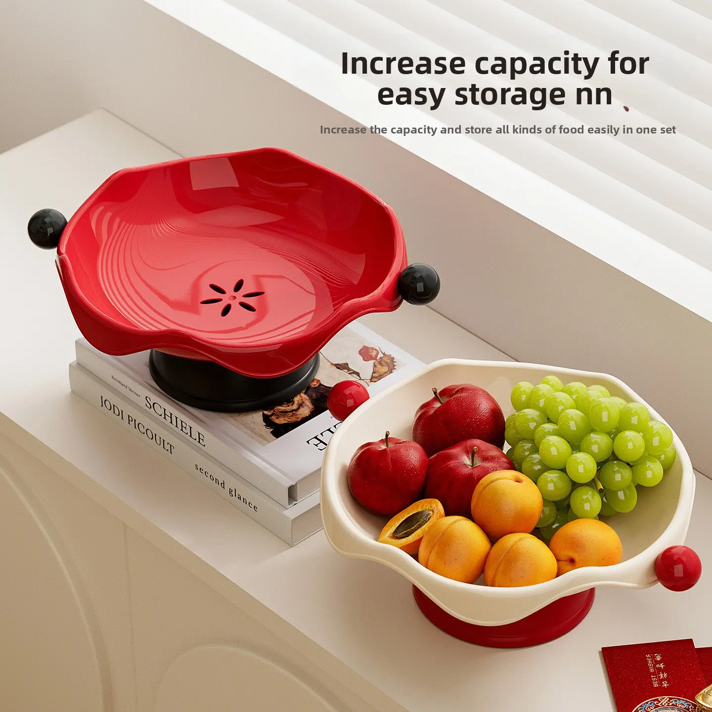 Fruit plate , high-end fruit tray, nuts, candies, and dried fruits, suitable for coffee tables and living rooms, New Year fruit tray