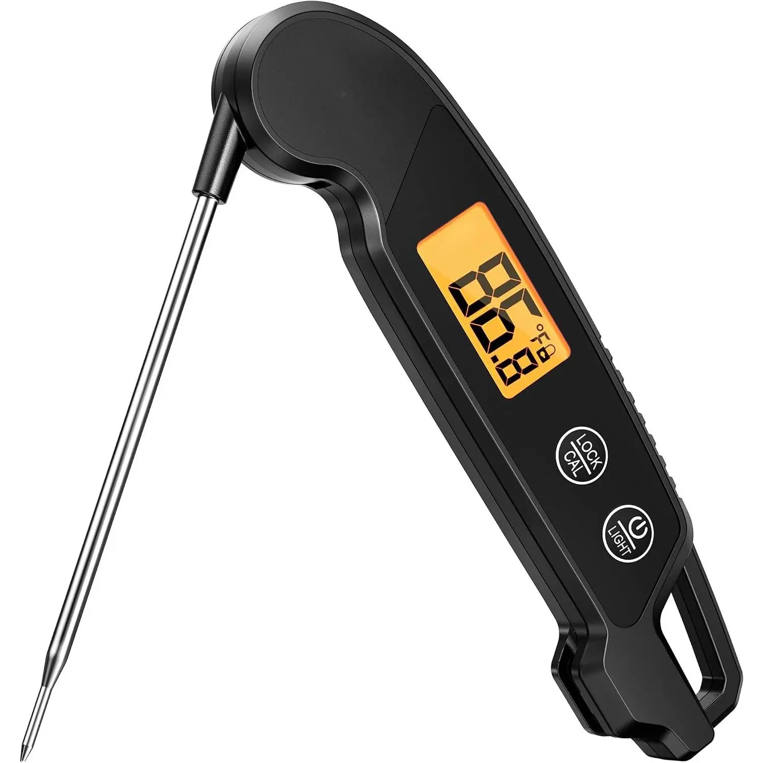 TempSwift 1 Sec Digital Meat Thermometer  Read Thermometer | Cooking Thermometer with Backlight Calibration, IPX6  Kitchen  Thermometer for  Grill Candy Oven Baking