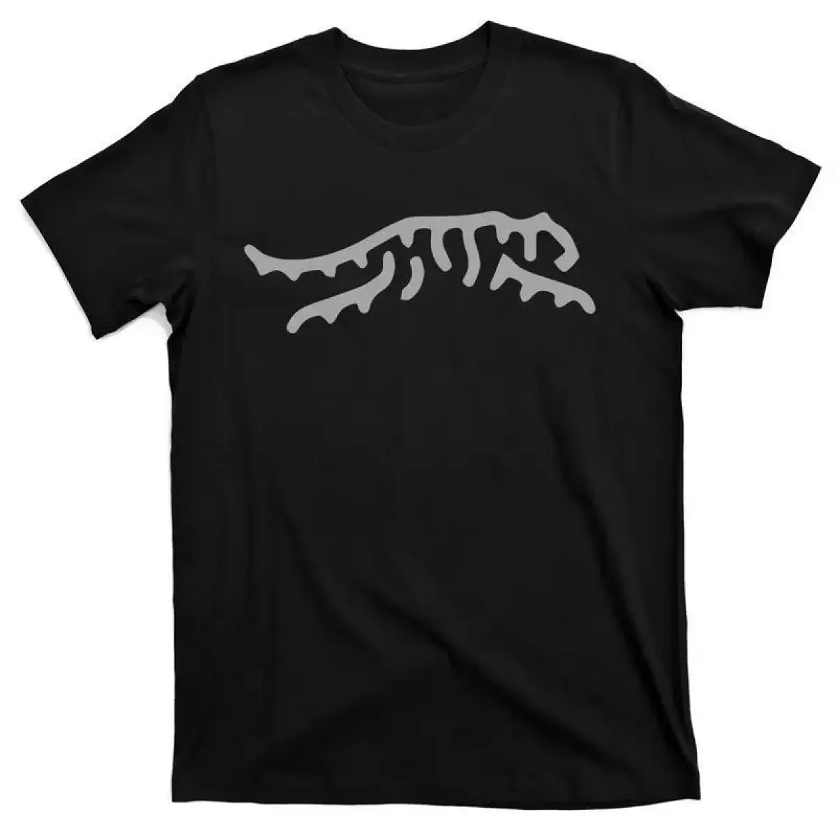 Sun Day Red Logo On A Black T-Shirt