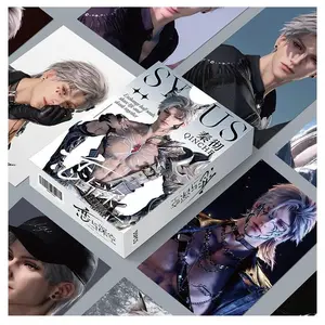 7styles Game Love And Deepspace Laser Lomo Card Sylus Zayne Rafayel Xavier Caleb Game Characters Photo Cards Christmas Gift