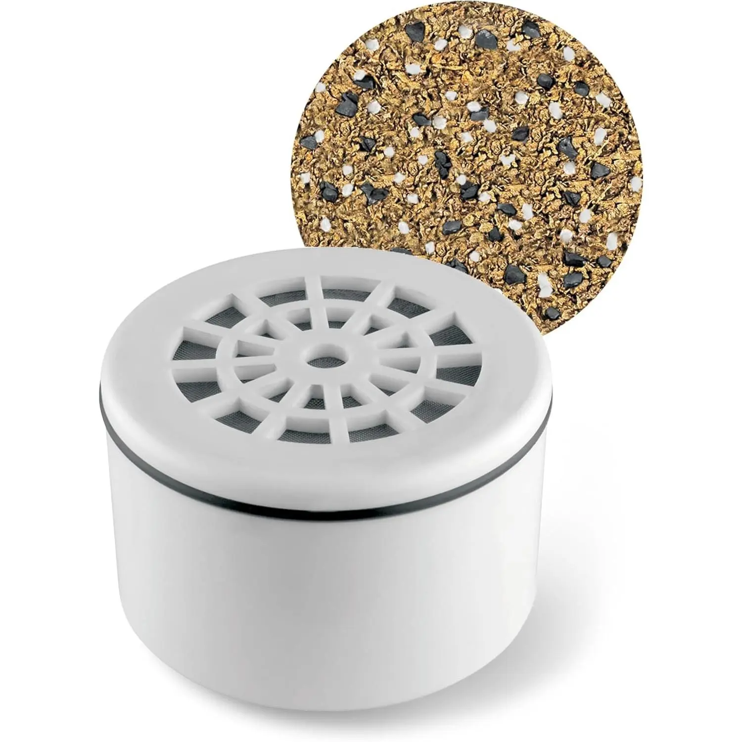 1139 Replacement Disposable Enriched KDF Cartridge for Compact Universal Shower Filter or Filtered Shower Heads/Handheld Showers