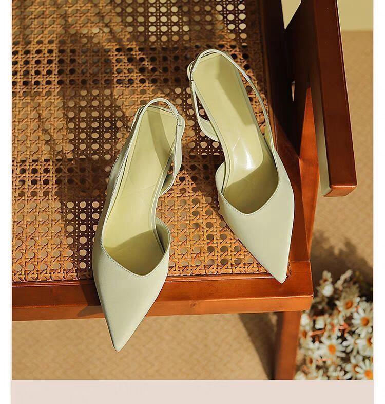 Pointed Toe Stiletto Shoes Unique Design Elegant Closed Toe Sandals Versatile Sandals High Heeled Shoes for Women Pointed Toe Stiletto Shoes Unique Design Elegant Closed Toe Sandals Versatile Sandals High Heeled Shoes for Women