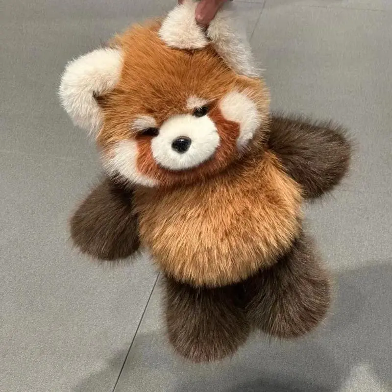 55cm Kawaii Highland Raccoon Plush Toy - Premium Soft Fabric Unisex Car Exterior Decoration, Cute Stuffed Animal, Soft Adorable Stuffed Soother Huggable Companion
