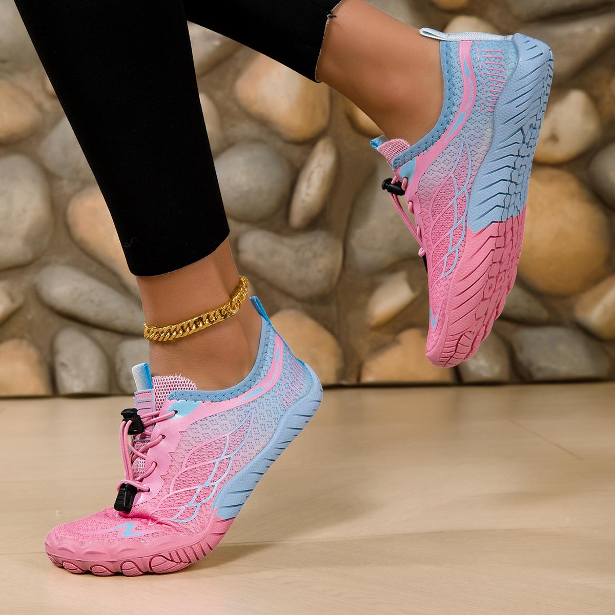 [Quick-Dry Water Shoes] Breathable Quick-Dry Women's Water Shoes - Non-slip, Lightweight, High-Quality Outdoor Hiking Shoes, Cut-Restant Amphibious Beach, Fitness, Cycling and Swimming Shoes with Breathable Fabric Upper and Non-slip Sole