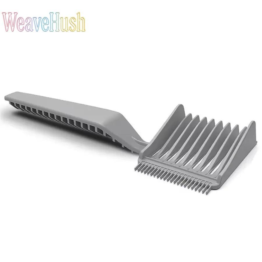 2026 Professional 3Pcs Men’s Gradient Hairstyle Comb Set, Barber Hair Cutting & Styling Tools with Flat Top Guide Comb, Haircut Clipper Attachment Combs for Fade, Taper & Precision Salon & Home Hair Grooming