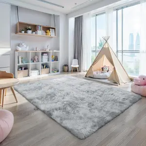 Solid Color Faux Fur Rug, 1 Count Soft Plush Rug, Contemporary Rugs, Decorative Carpet for Home Living Room Bedroom, Room Decor, Home Decor