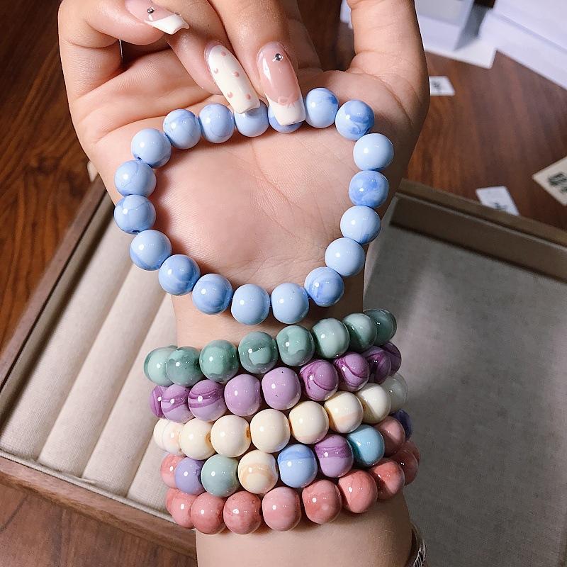 New Chinese-style ceramic bracelet for women: A unique, versatile and high-end ceramic bracelet accessory for summer