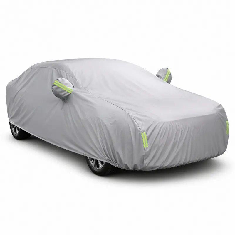All-Weather Waterproof Truck Cover,Car Cover,Full Car Cover,All Weather Car Cover,Reflective Strip Car Cover,UV Sun Protection Dust-Proof Scratch-Resistant Pickup External Cover,Suitable for Sedans & SUVs.#CarCover #CarAccessories #CarCare