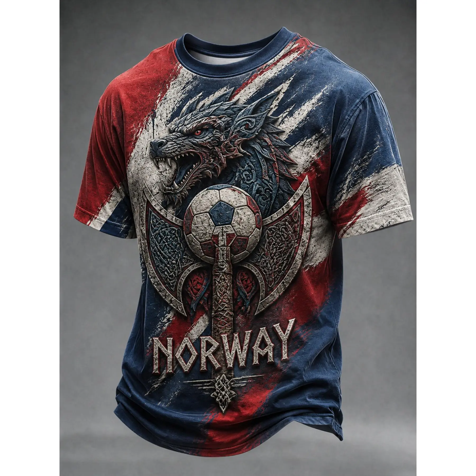 Men's Short-Sleeve Unisex T-Shirt - Casual Crew Neck Training Top, Suitable for Competitions, Daily Wear