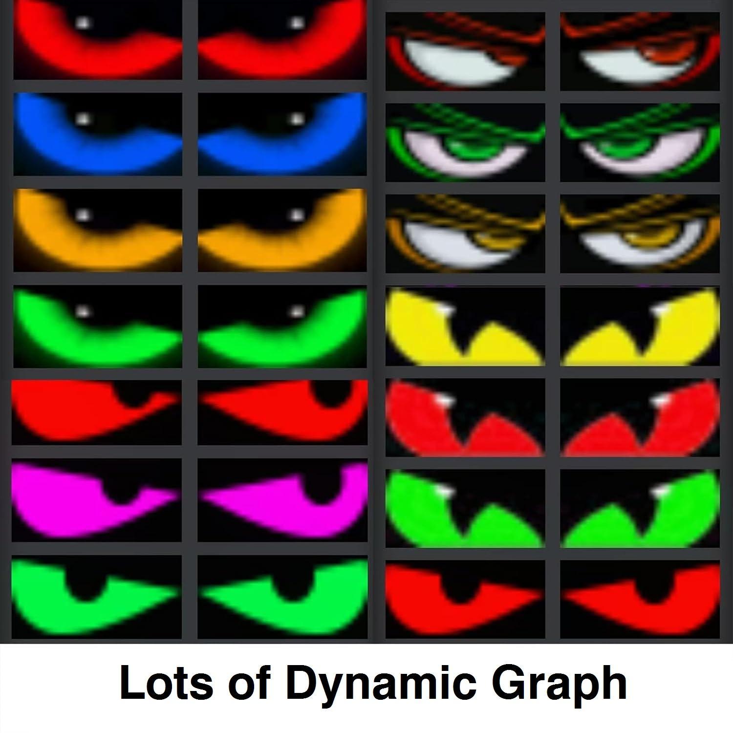 Programmable LED Car Window Display, Ultra Thin Flexible Scrolling LED Sign for Windshield, Custom Text and Animation with APP and Remote Control, USB Powered LED Car Light for Cars and Trucks christmas decoration gift Vehicle fun car accessories