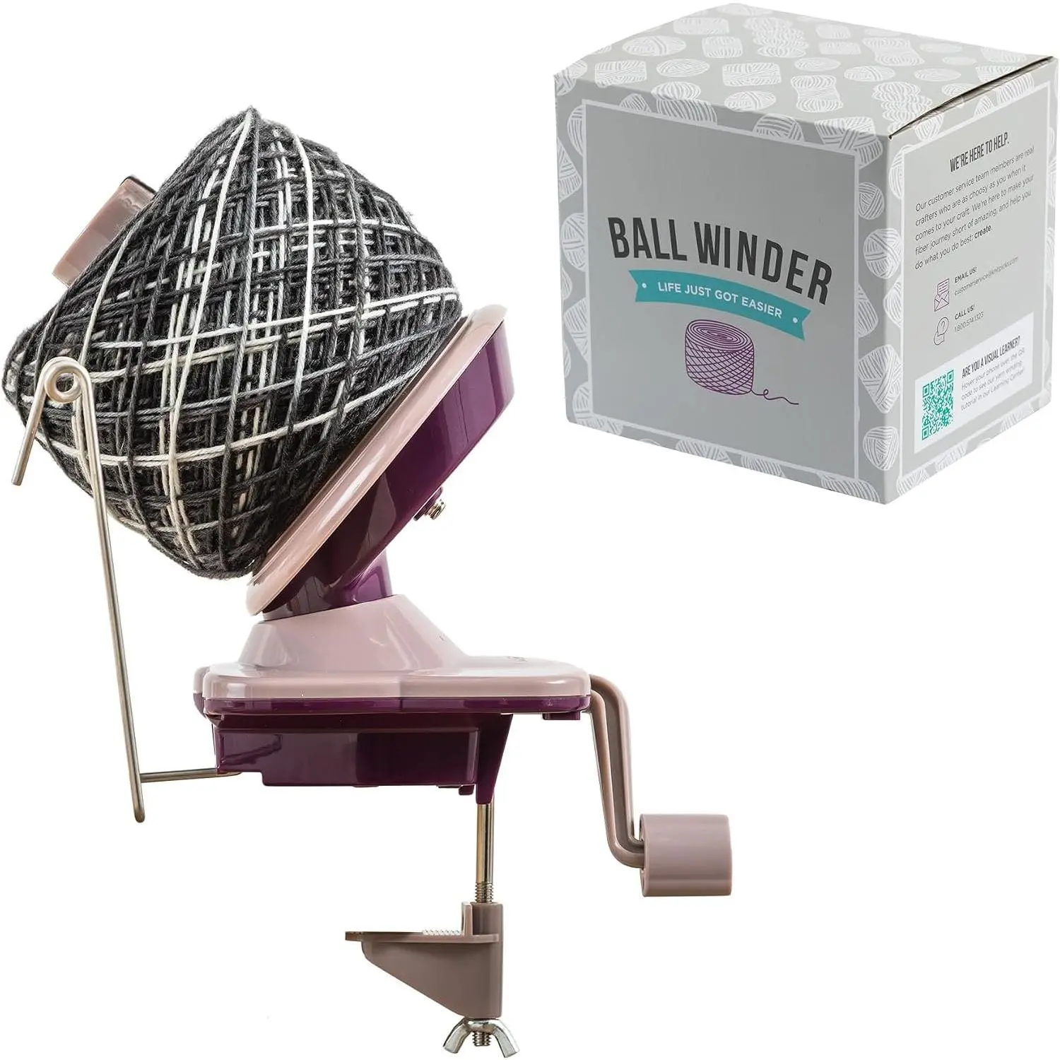 Yarn Ball Winder for ting and Crocheting ()
