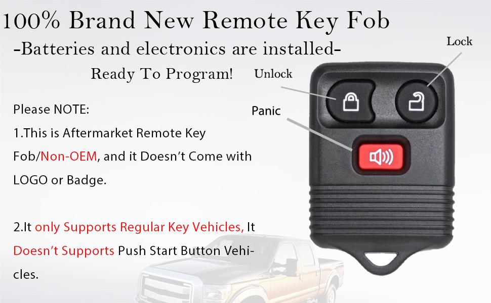 2 Key Fob Remote Replacement Fits for 1998-2016 Ford F150 F250 F350 Ranger Escape Explorer Focus E150 Expedition,Mazda,Lincoln MKZ MKX CWTWB1U345 CWTWB1U33 Keyless Entry Remote Control 2 Key Fob Remote Replacement Fits for 1998-2016 Ford F150 F250 F350 Ranger Escape Explorer Focus E150 Expedition,Mazda,Lincoln MKZ MKX CWTWB1U345 CWTWB1U33 Keyless Entry Remote Control
