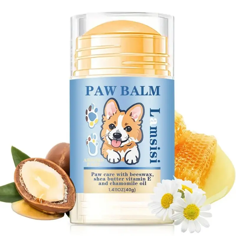 Dog & Cat Claw Care Pet Paw Balm - Moisturizing Protective Cream, Pet Grooming Accessory