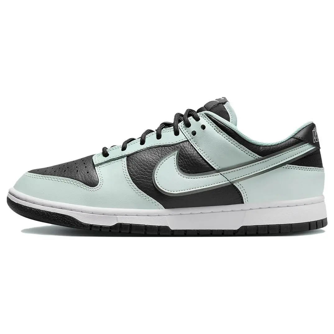Nike Dunk Low Men’s Casual Sneakers in Green and Black Verifiable, with credentials and supporting global authentication