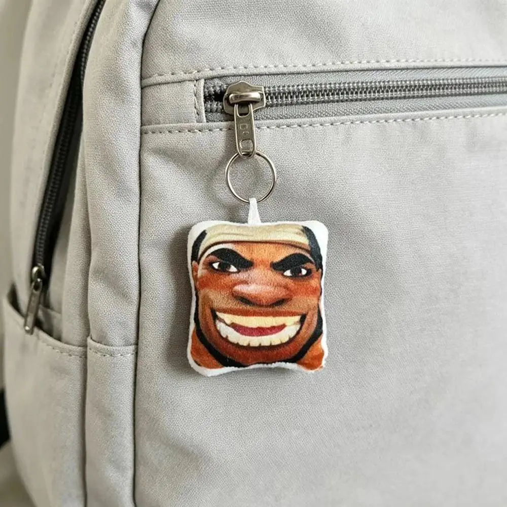 10cm Funny Pressing Can Make Sound Overwatch 2 Hero Maugaloa Malosi Mauga‌ Plush Toys Anime Game Bag Keychain Decor Plushie Doll