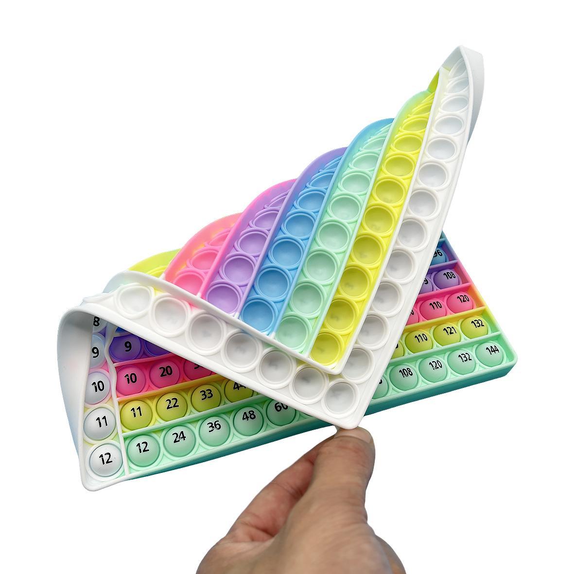 Multiplication Practice Math Game, 12x12 Times Table Learning Activity Board Game, Mathematics Teaching Toy, Math Learning Tools, Table Math Games #GLOBAL PICKS