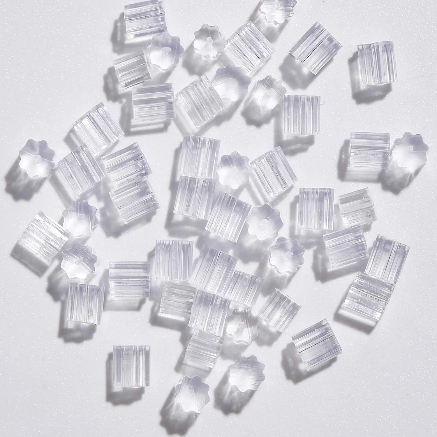 Earring Backs, 200 count Soft Clear Earring Backing  Stoppers for Stud  Fishhook Earrings,
