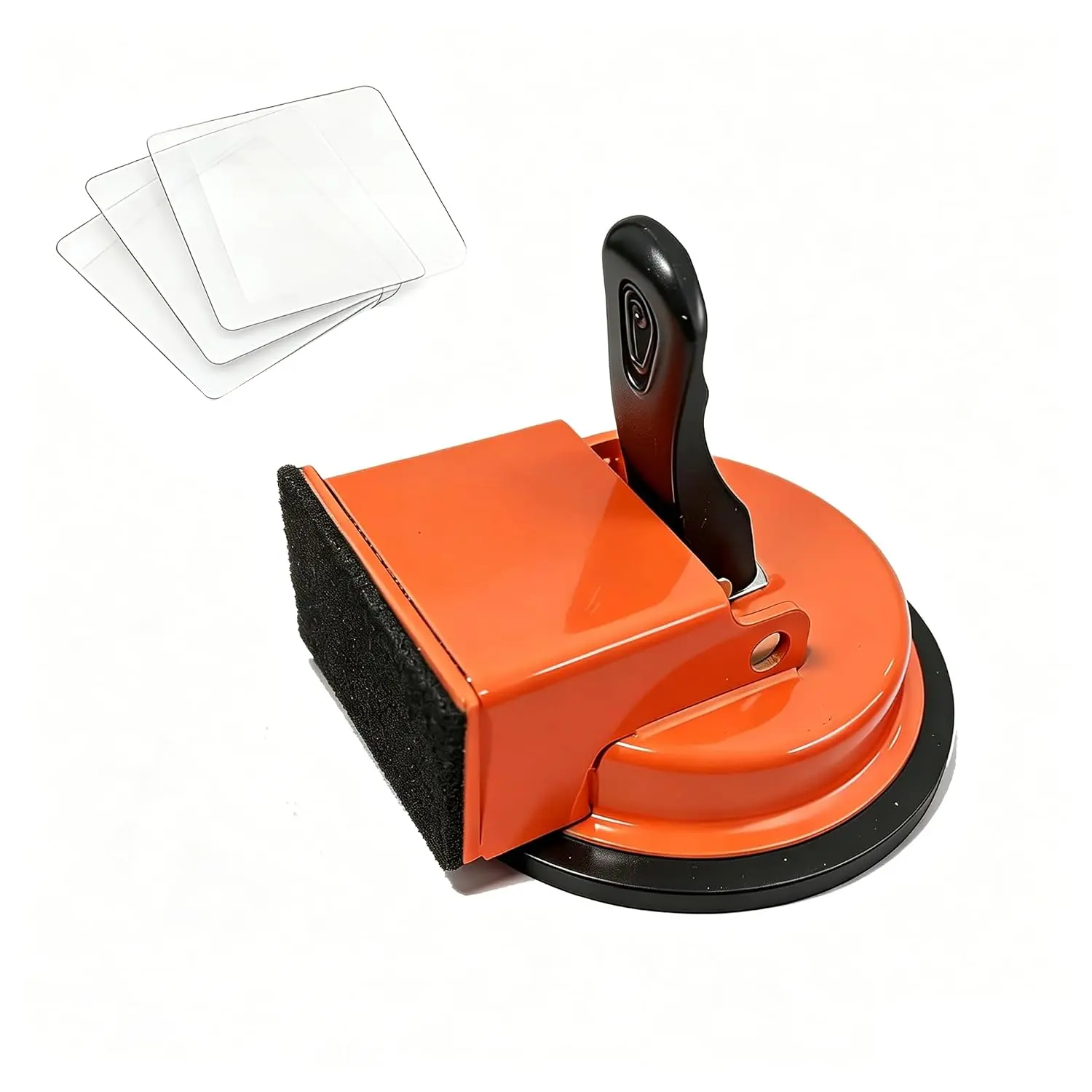 Floor Gap Fixer Tool – Heavy Duty Flooring Gap Repair Kit with Vacuum Suction Cup & 3 count  Sticky Pads, Plank Grabber for Laminate, , Vinyl, Tile Floor – DIY Gap Closure Tool