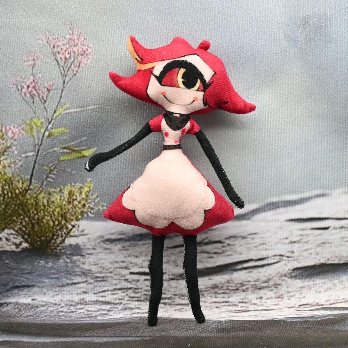 Hazbin Hotel S2 Villainous Vox Plush Toy Soft Stuffed Cartoon Doll Abstract Joint Flexible For Fans Movie TV Collectible Item