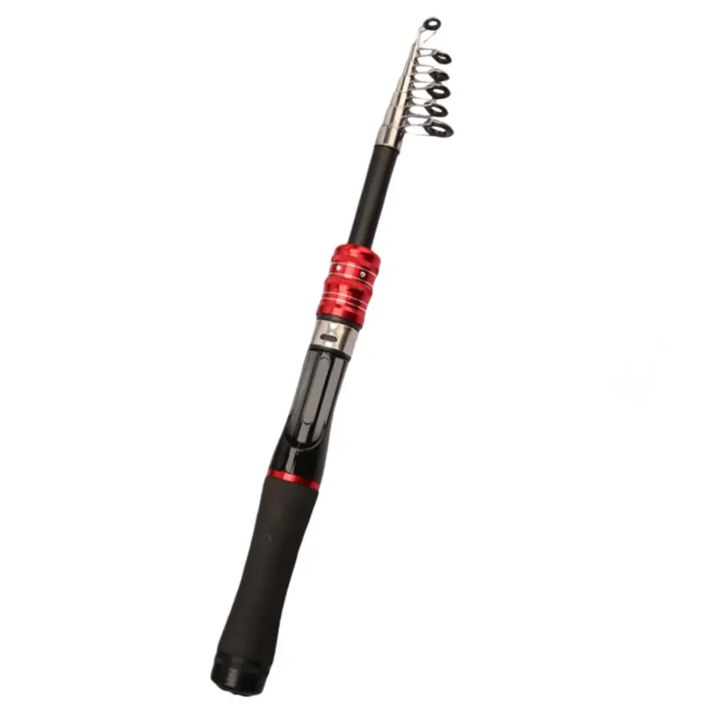 Portable Telescopic Fishing Rod, Ultra-Short 35cm Compact Mini Rod, Slim 2.1m Handheld Rod, Freshwater Fishing Rod, Travel Fishing Rod