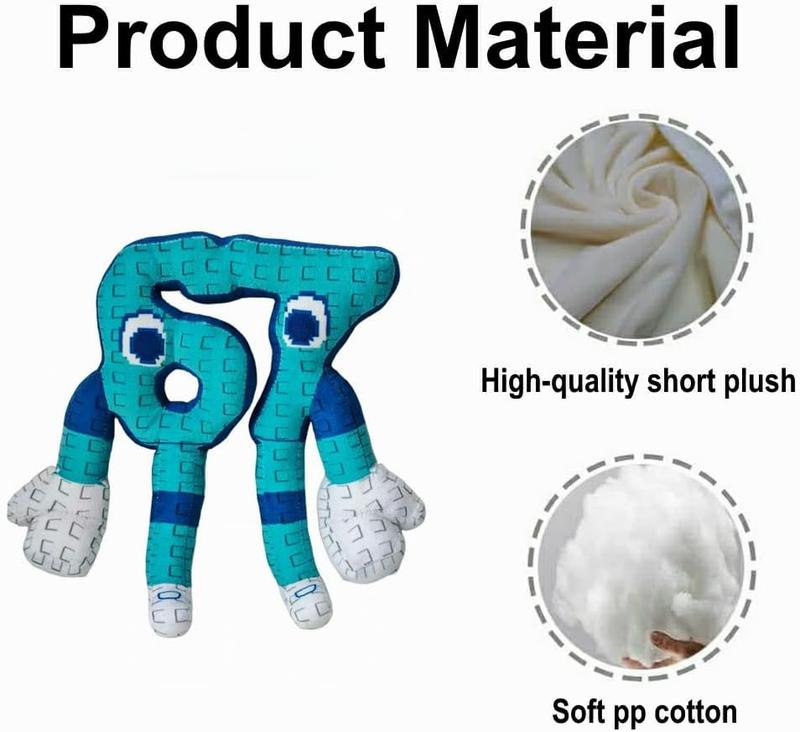 Lostwolf Steal a Brainrot Plush 67 New Cushion Pillow Durable Soft Fluffy Moveable Stuffed Animal Bed Pillows