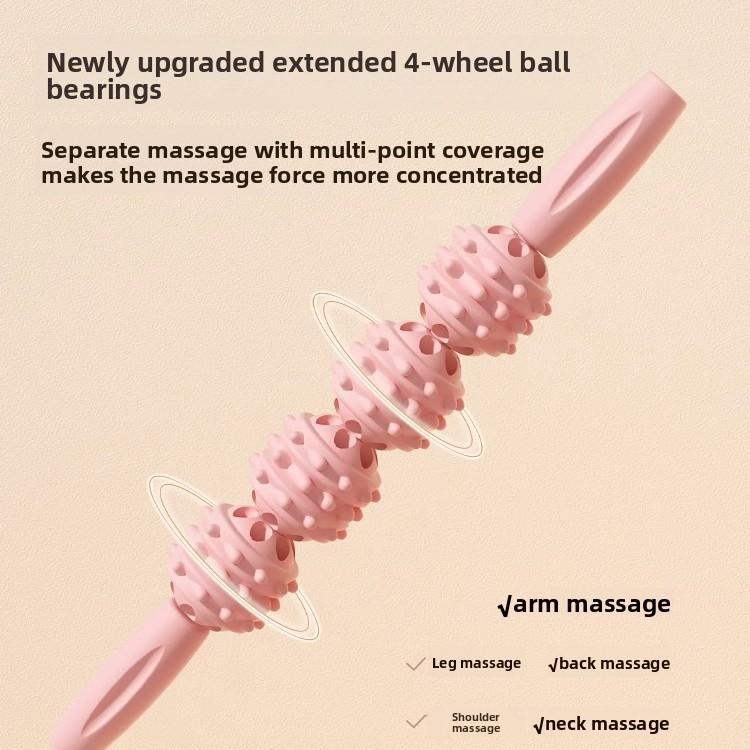 Mace Stick Massage Stick Roller Leg Massager Langya Stick Leg Roller Artifact Calf Muscle Relaxer