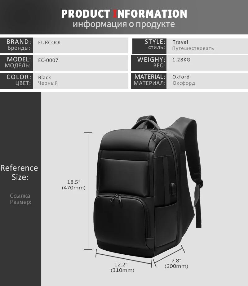 Multifunctional Backpack with USB Charging Port Design Unisex Multifunctional large capacity multi-pocket Durable Commuter Black School Laptop Backpack Versatile Everywhere Savvy Prison Pocket Tactical Travel Casual Men Bucked up Teacher Backpack