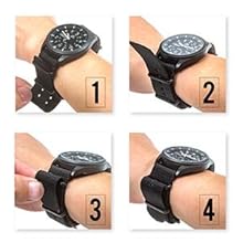 AGS Infantry Mens Military Watch, Vietnam Style Field Watches for Men, Tactical 12/24H Military Time Analog Watch, Waterproof Day Date Quartz Wristwatch w/Green Nylon Band, Work Watch for Man