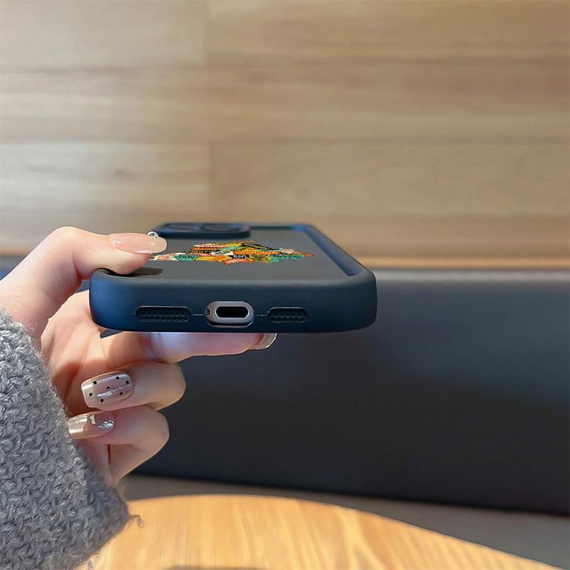 1 High Bamboo Black Punjab-Hot Map TPU Material Drop-Proof Case with Precise Cutouts and Full Coverage Protection. Suitable for Apple iPhone 17 E Air Pro ProMax iPhone16 15 14 Plus 13 12 Mini 11 X XS XR. The Perfect Gift for Birthdays, for Your Girlfriend