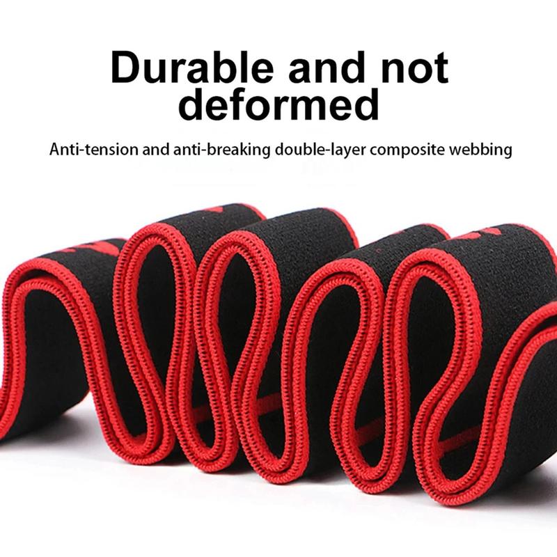 with 8 Sections Dance Resistance Band Yoga Stretching Pilates Fitness Digital Elasticity Elastic Stretch Training Tension Belt exercise  equipment Rotating mat strength gym