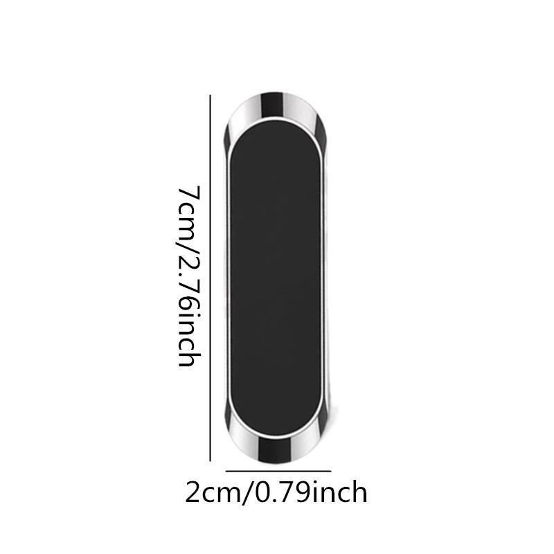 Magnetic Car Phone Holder, Self-adhesive Non-slip Car Phone Holder, Universal Car Mobile Phone Holder for Dashboard, Car Accessories, Cell Phone Car Mount, Universal Smartphone Holder