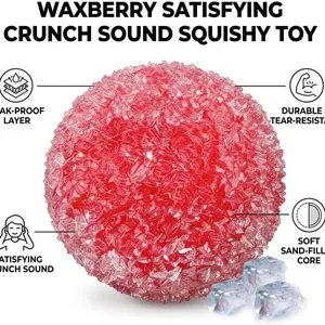 Soft sensory smoothie decompression ball, smoothie texture memory gel soft decompression toy, a large sensory soft decompression toy suitable for children and adults, a squeeze ball used to alleviate anxiety, suitable for autism/attention deficit hyperact