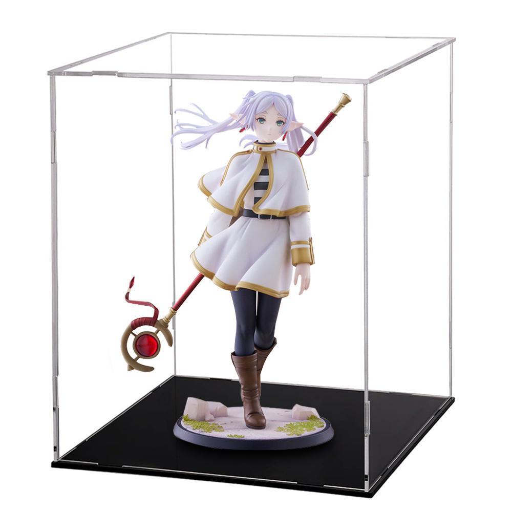 Anime Frieren Figurine Frieren Action Figure with Acrylic Display Case Desktop Decorate statue Anime Gifts Anime Frieren Figurine Frieren Action Figure with Acrylic Display Case Desktop Decorate statue Anime Gifts