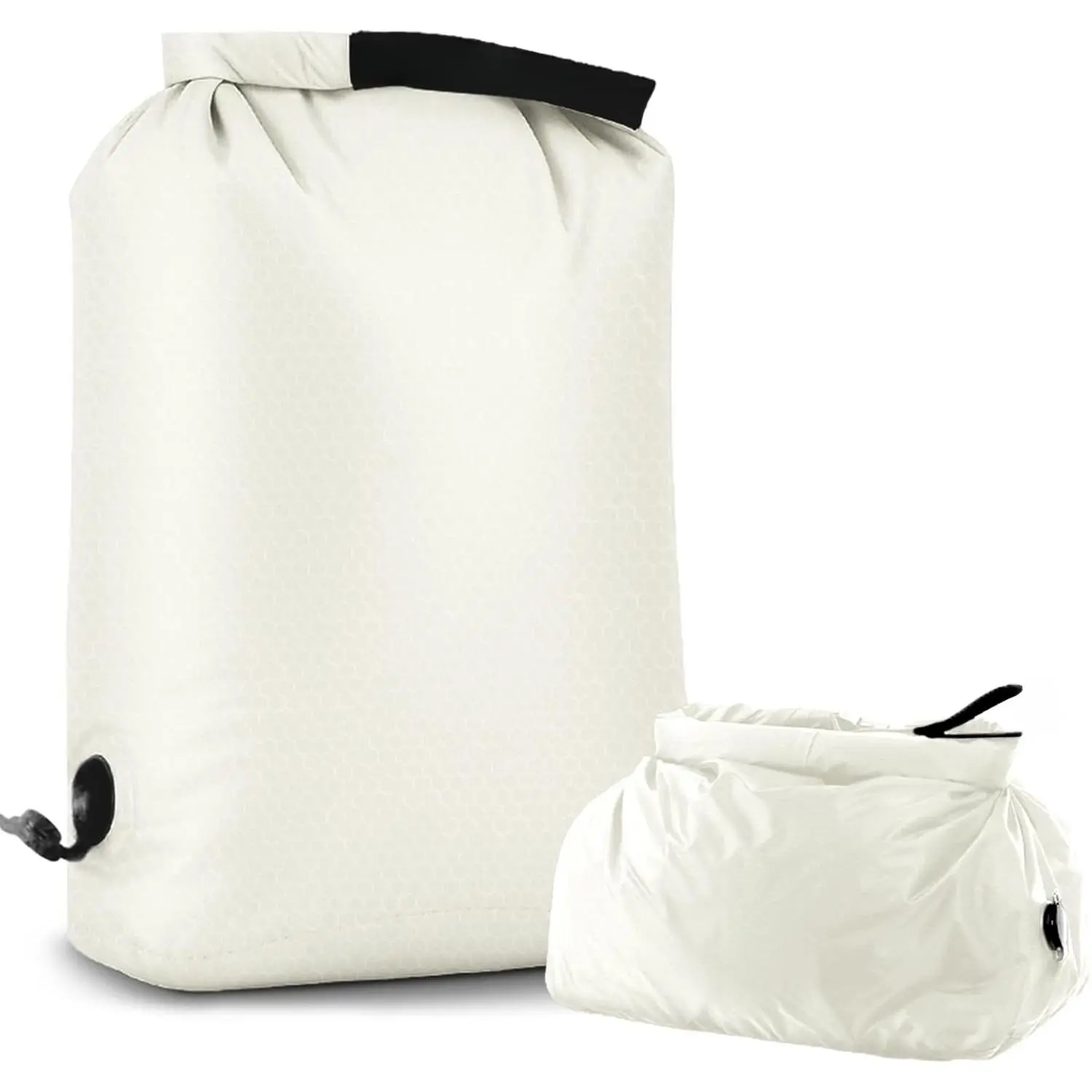 Travel Laundry Bag, Pump-Free Vacuum Compression Dirty Clothes Bag, Medium Reusable Waterproof & Washable Laundry Bag, Wet and Dry Bag,Suitable for outdoor, beach, camping and other scenes.