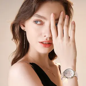 Neviis Luxury Smartwatch for Women, Sparkling Digital Watch with Female Health Tracking, Call & Text Reminder, Perfect Birthday Gift for Her