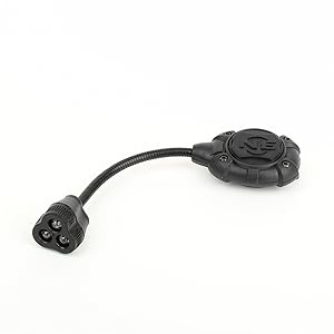 Tactical Helmet Light with White Red IR LED Task Lamp, Military Helmet Accessories Mount for Mich Fast Helmet Molle System Picatinny Rail, Survival Signal Light for Outdoor Hunting