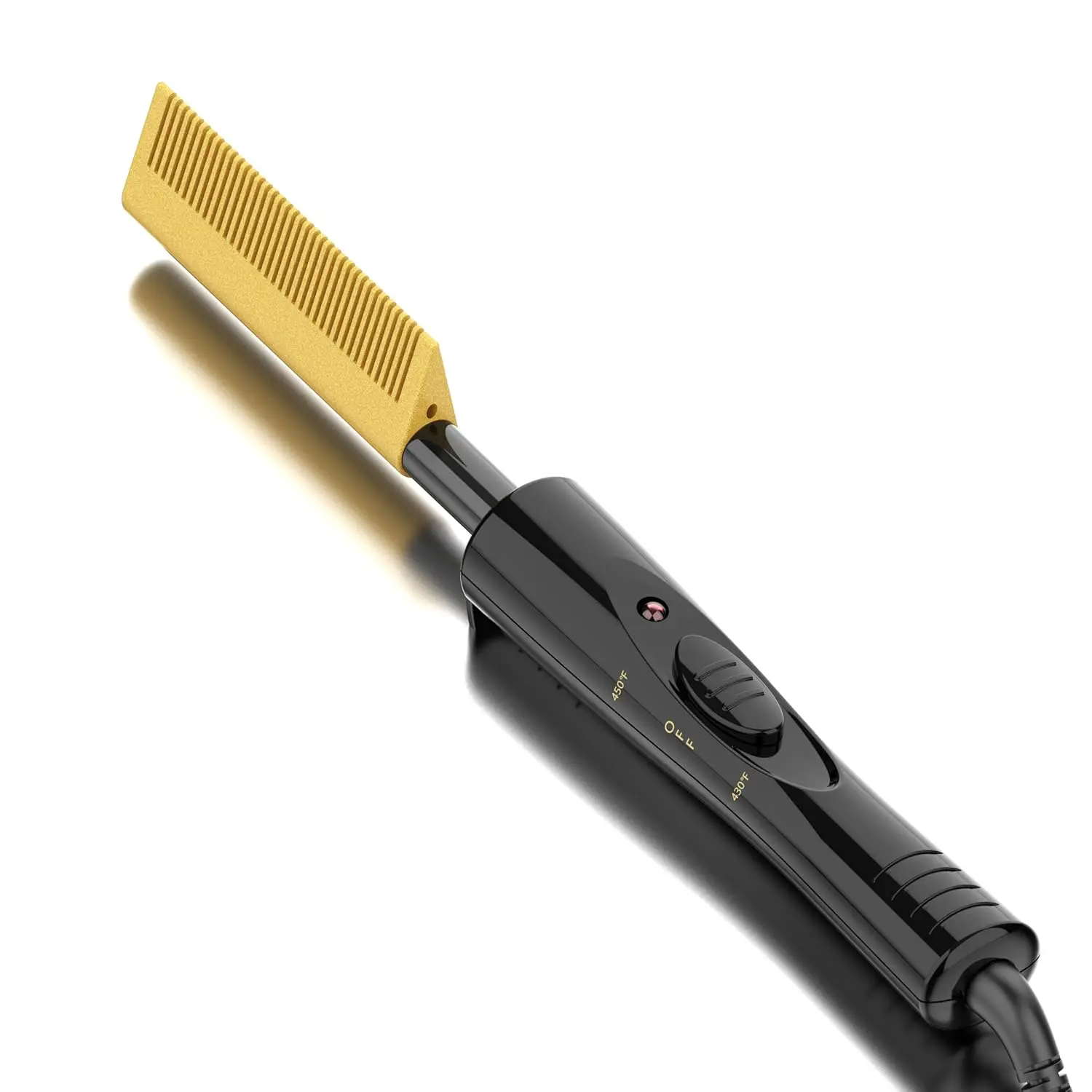 electric hot comb for wigs,450 ° F Hot Comb for black hair,Dual Voltage PressingComb,Fast Heating Ceramic HotComb,straightening combs for Lace Front Wigs and Natural Black Hair