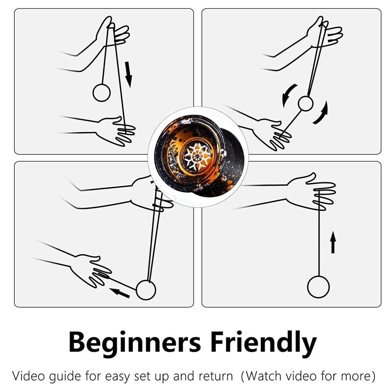 Magicyoyo Professional Yoyo High Speed Aluminum Alloy Unresponsive Yo Yo for Kid Competition Edition Advanced Toys for Kids Yoyo Magicyoyo Professional Yoyo High Speed Aluminum Alloy Unresponsive Yo Yo for Kid Competition Edition Advanced Toys for Kids Yoyo