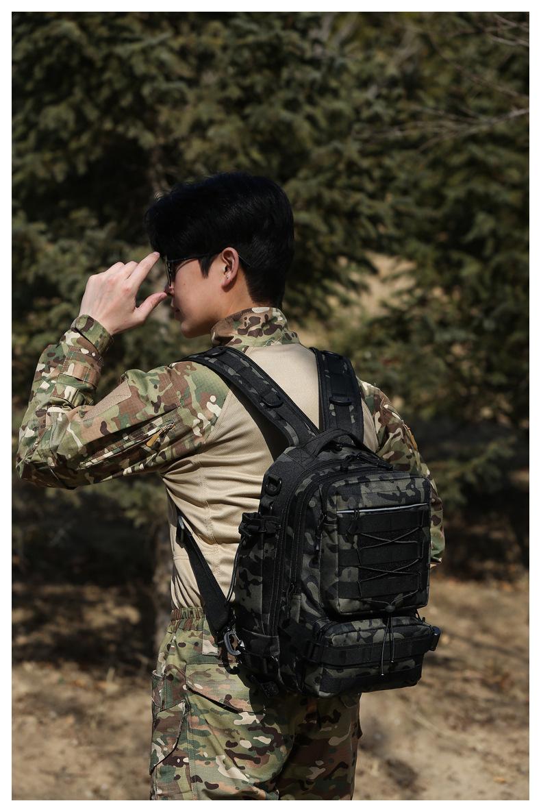 Multifunctional Tactical Backpack Outdoor Large Capacity Travel Sports Hiking Bag Multi-compartment Lure Fishing Bag