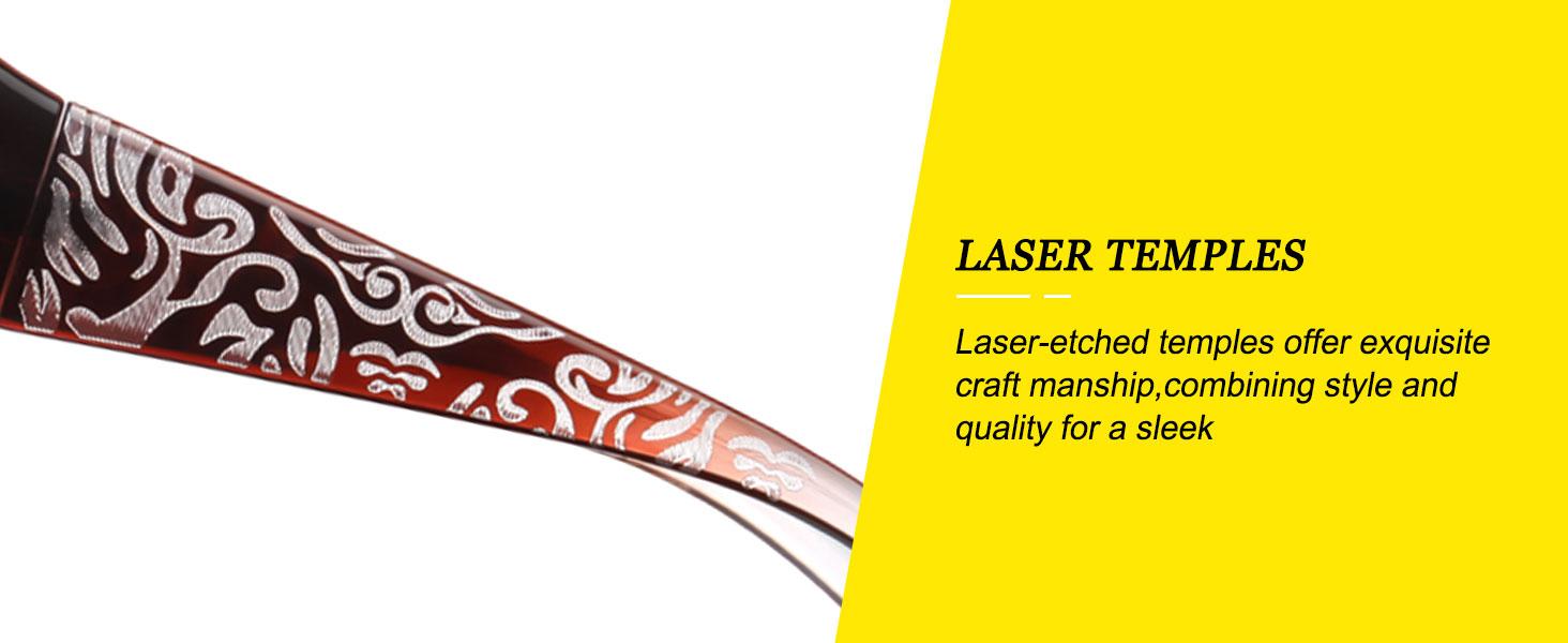 Night Vision Driving Glasses Women Anti Glare Polarized, Wrap Around Nighttime Safety Glasses UV Protection