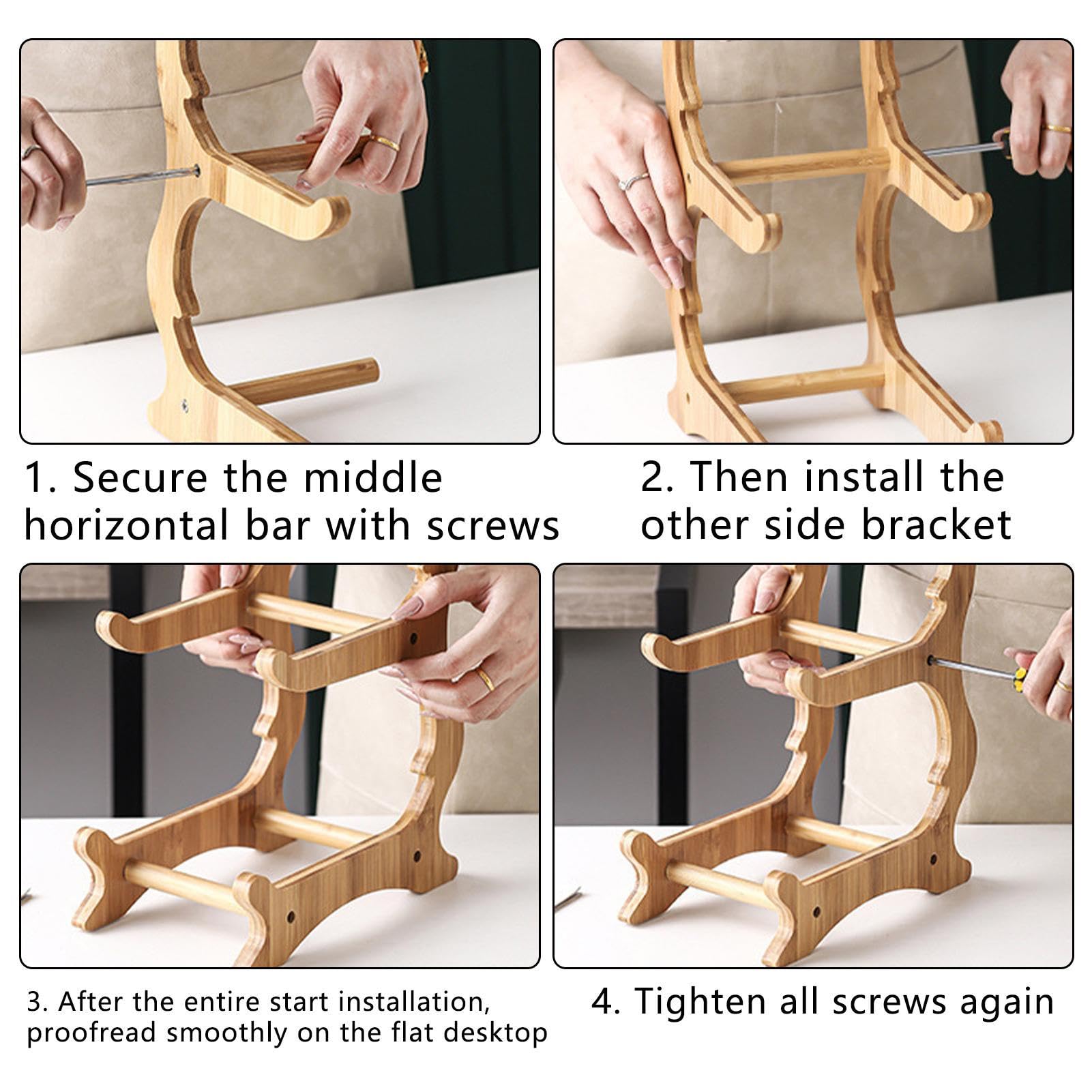 3 Tier Fruit Bowl, 1 Count Large Capacity Tiered Fruit Basket with Bamboo Stand Display Storage Rack, Kitchen Counter Tray for Fruit Snack Nuts Bread Candy, Drawer Style Options # TOP PICKS