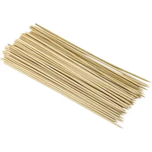 GoodCook Everyday 12-Inch Bamboo Skewers, 100-Count, Wooden Skewers for Grilling, Shish Kabob, BBQ, and Kebabs, Durable Single-Point Ends, Versatile Skewer Sticks for Cooking and Crafts