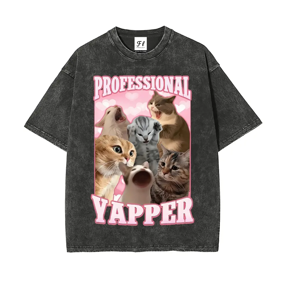 Unisex Graphict Washed T-Shirt Personalized Pattern Y2k Clothing Round Neck Washed T-Shirt,Women's Clothing 100% Cotton, Menswear, Top, Vintage Style,Summer Casual Oversized