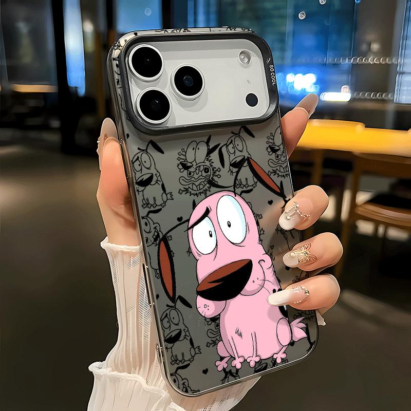 Cartoon Couragethe Cowardly Dog Soft&Flexible TPU Silicone Phone Case For iPhone 17 Pro Max AIR 16 15 14 13 12 11 Plus XR XSMAX Cases Durable|Shockproof|Full Camera Protection|Anti-Scratch|Anti-Fingerprint|Slim Fit|Gift For Girlfriend/Men/Women Cartoon Couragethe Cowardly Dog Soft&Flexible TPU Silicone Phone Case For iPhone 17 Pro Max AIR 16 15 14 13 12 11 Plus XR XSMAX Cases Durable|Shockproof|Full Camera Protection|Anti-Scratch|Anti-Fingerprint|Slim Fit|Gift For Girlfriend/Men/Women